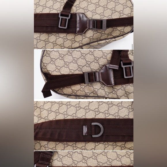 Gucci Interlocking GG Plus Canvas Backpack - Picture 10 of 15